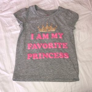 “I’m my favorite princess” Girl’s t-shirt